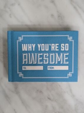 Knock Knock Why You're So Awesome Fill in the Love Book